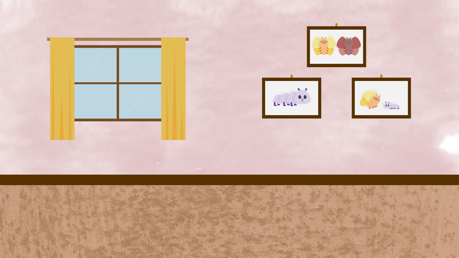 Background design of Grandma Butterfly's house